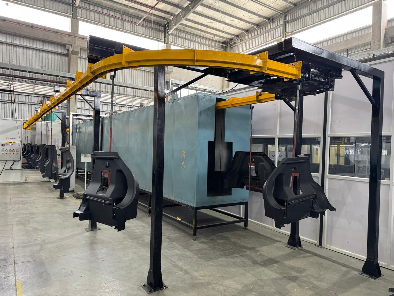 Paint Shop Line - Handling Trolleys view 3