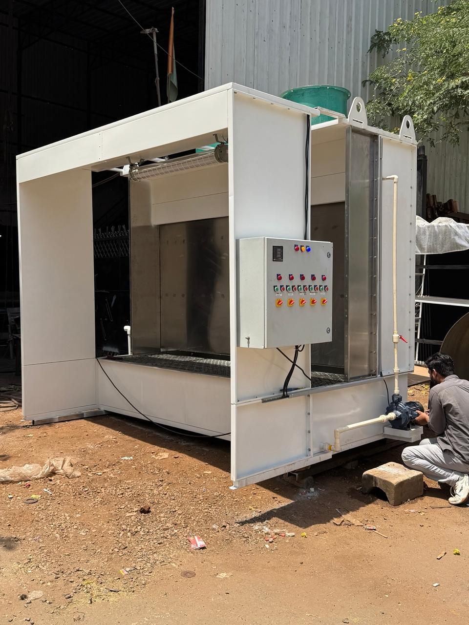 Water Curtain Paint Booth - Paint Spray Booths view 7