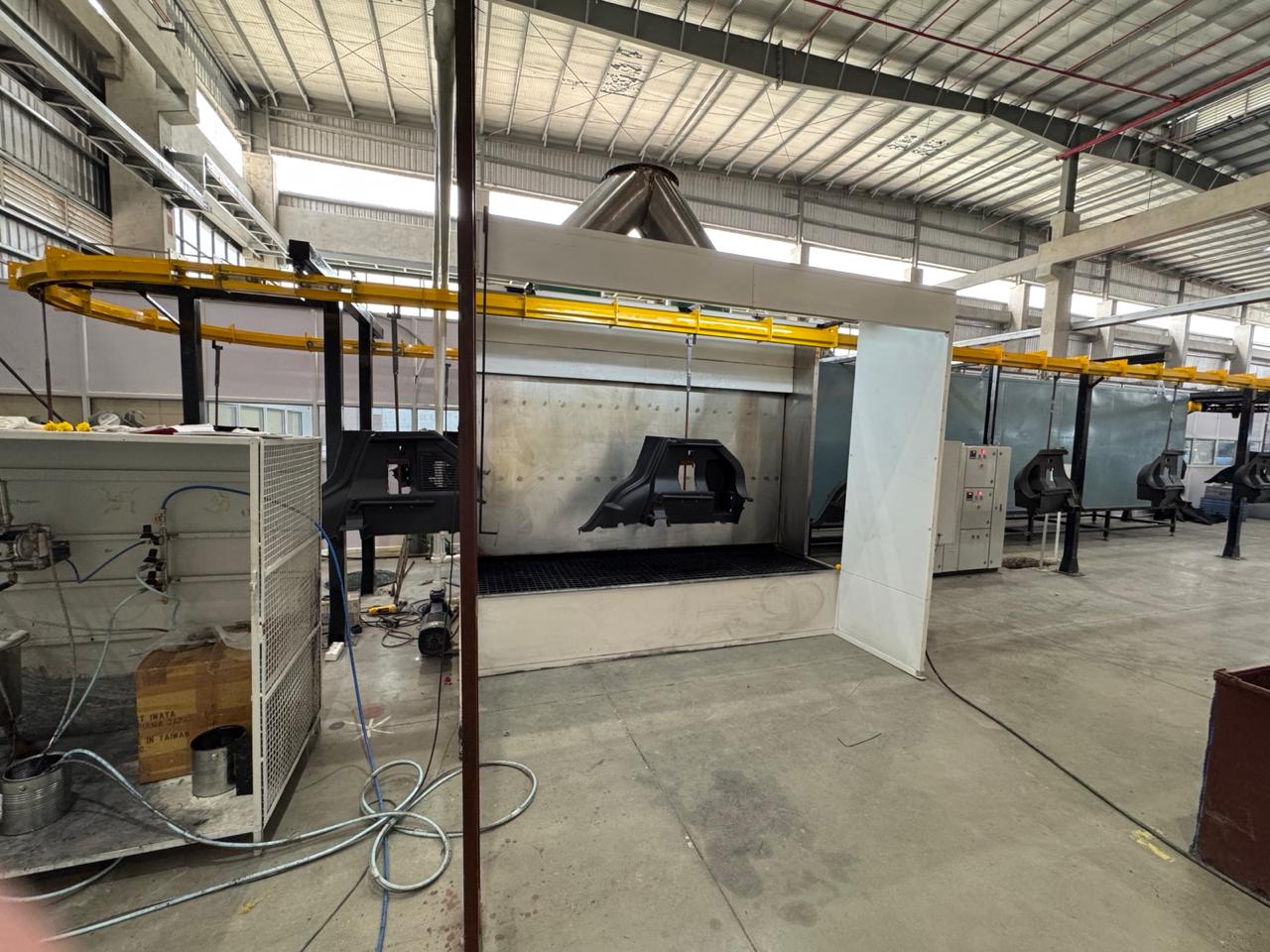 Water Curtain Paint Booth - View 1